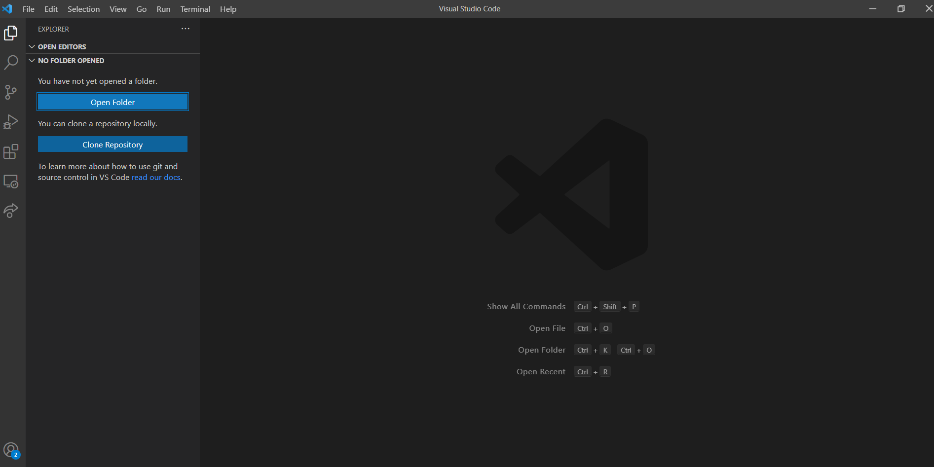 VS cod logo files icon bright white on left