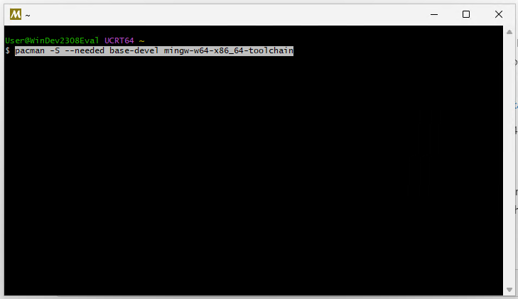 image of a terminal